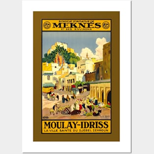 Vintage Travel Poster - Moulay Posters and Art